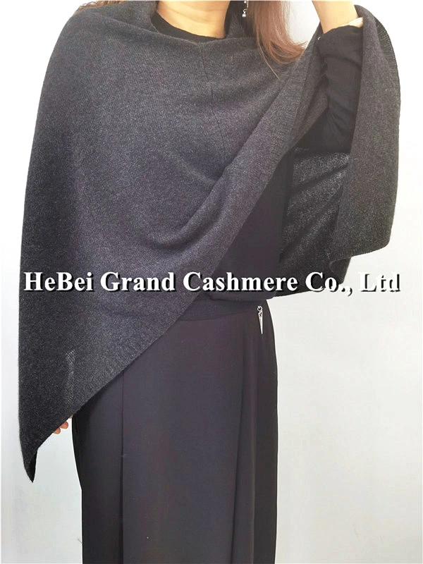 10% Cashmere 90% Wool Knit Poncho