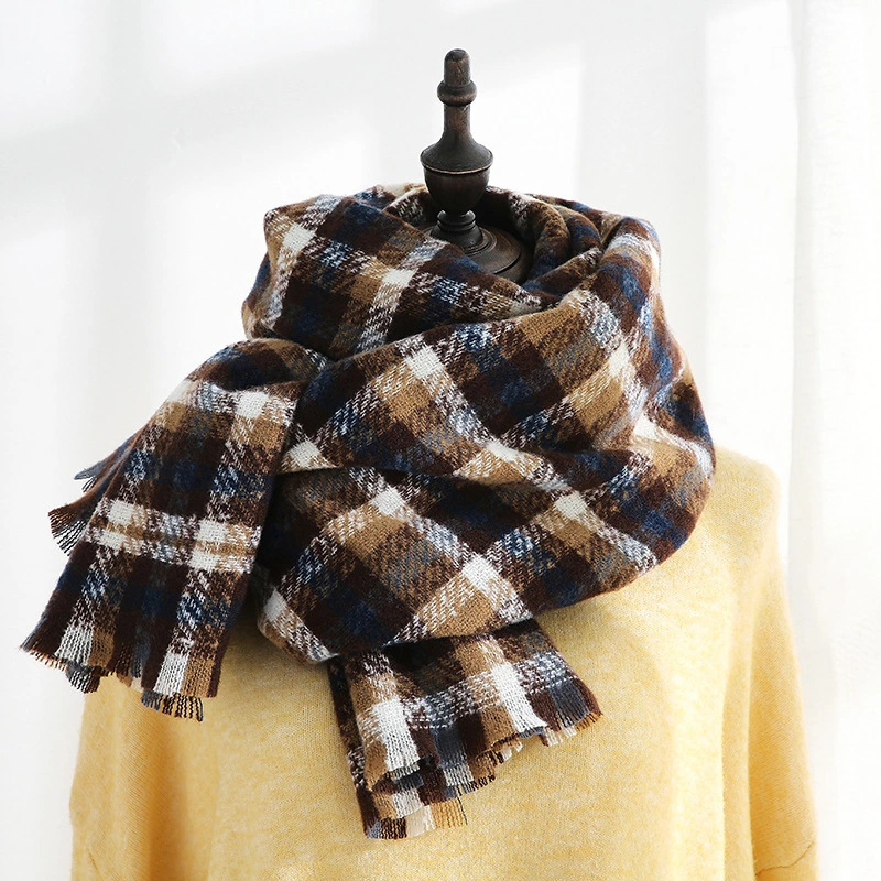 New Autumn and Winter Simple and Versatile Style Cashmere Lady Scarf