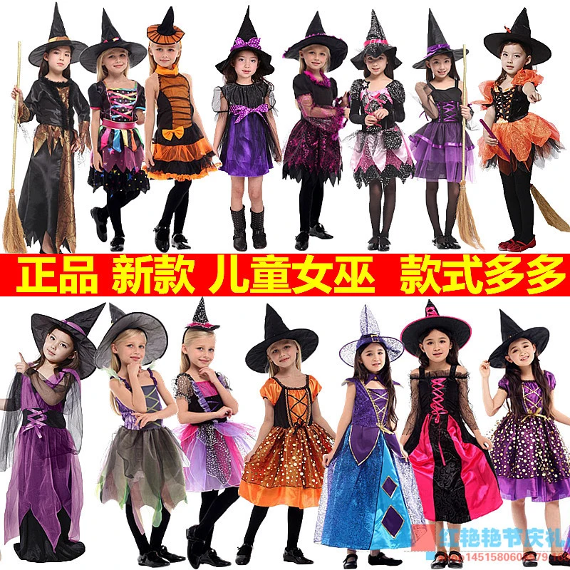 Wholesale Children&prime;s Day Double Halloween Solid Color Cape