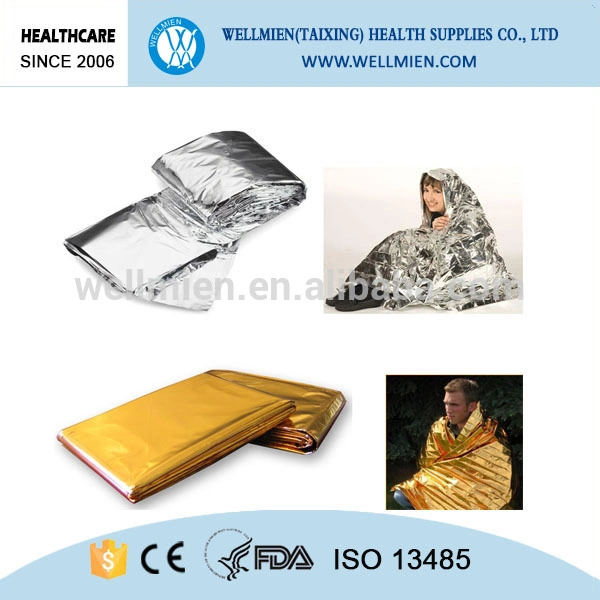 First Aid Outdoor Emergency Mylar-Type PE Thermal Blanket