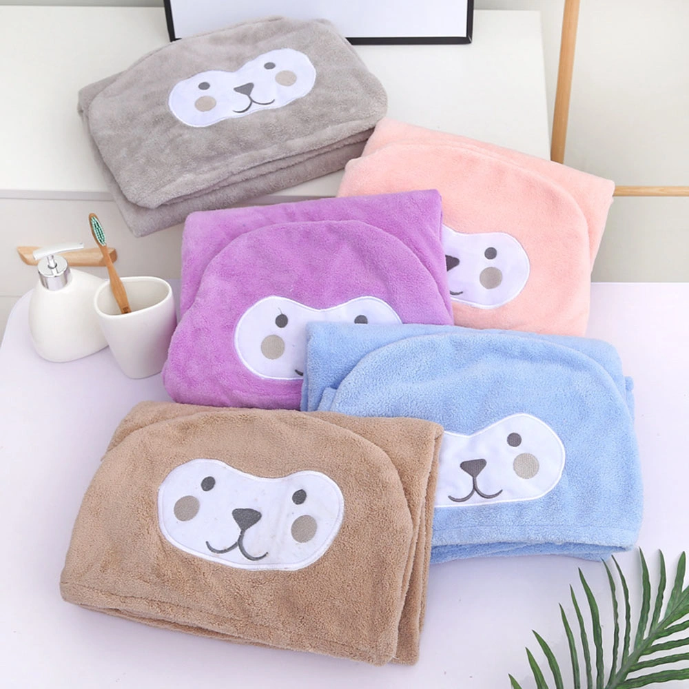 Wholesale Soft Hooded Chridren Surf Poncho Cute Rabbit Towel Blanket with Hood
