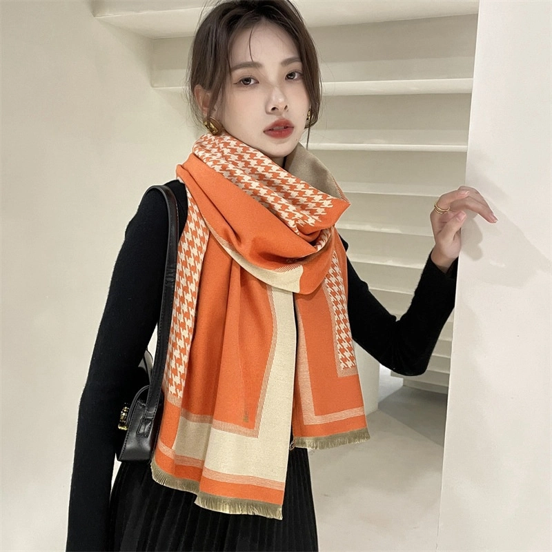 Wholesale Knitted Embroidery Scarf Shawl Luxury Designer Replica Online Store Scarf Wool Soft Women&prime;s Scarf