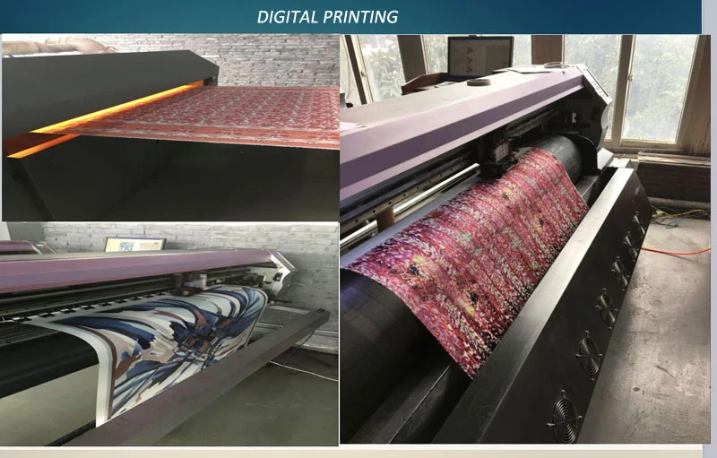 Custom Printing Silk and Cotton Blend Silk Scarf