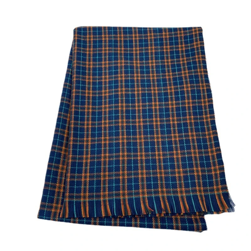 Hot Sales Autumn and Winter New Style Cashmere Plaid All-Match Warm Vintage Long Lady Scarf