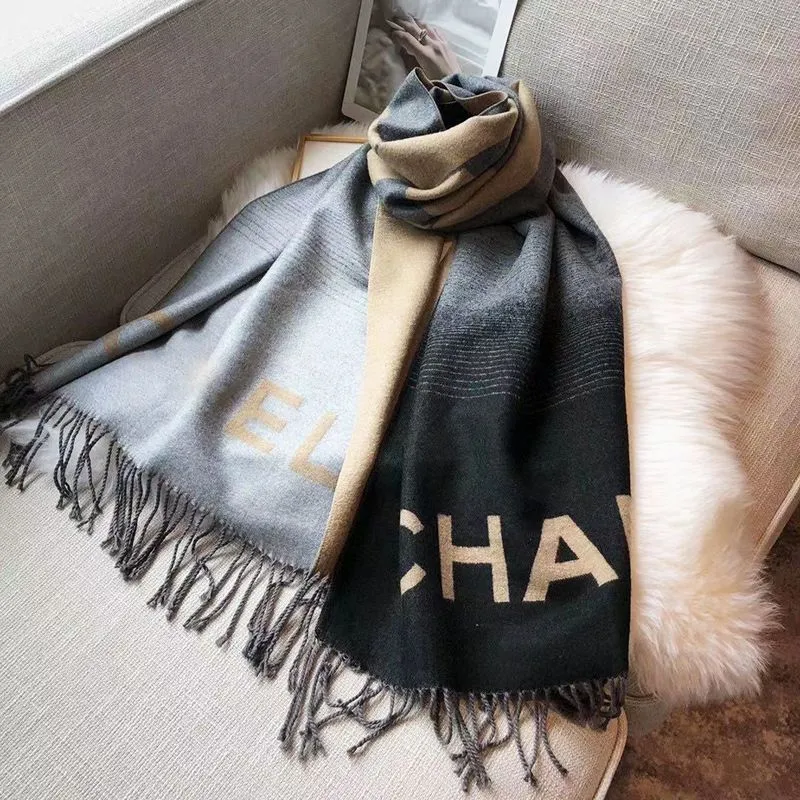 Designer Scarf Luxury Scarf for Women Autumn Winter Wool Cotton Warm Shawl Wedding Date Outdoor Travel Letters Scarves