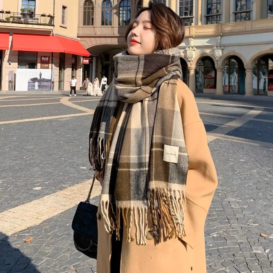 New Arrival Solid Style Scarf Women New Spring and Autumn Cute Luxury