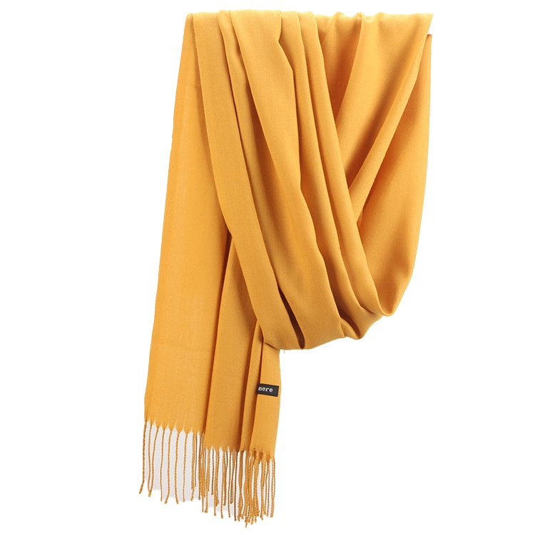 New Faux Cashmere Autumn and Winter Warm Solid Colour Scarf