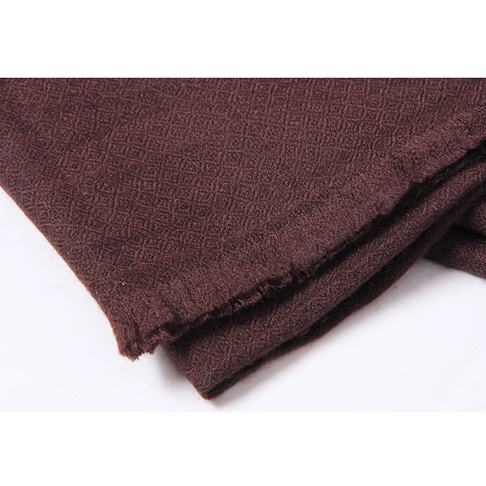 Fashion Euramerican Autumn Winter Thin Light Woven Pure Cashmere Scarf