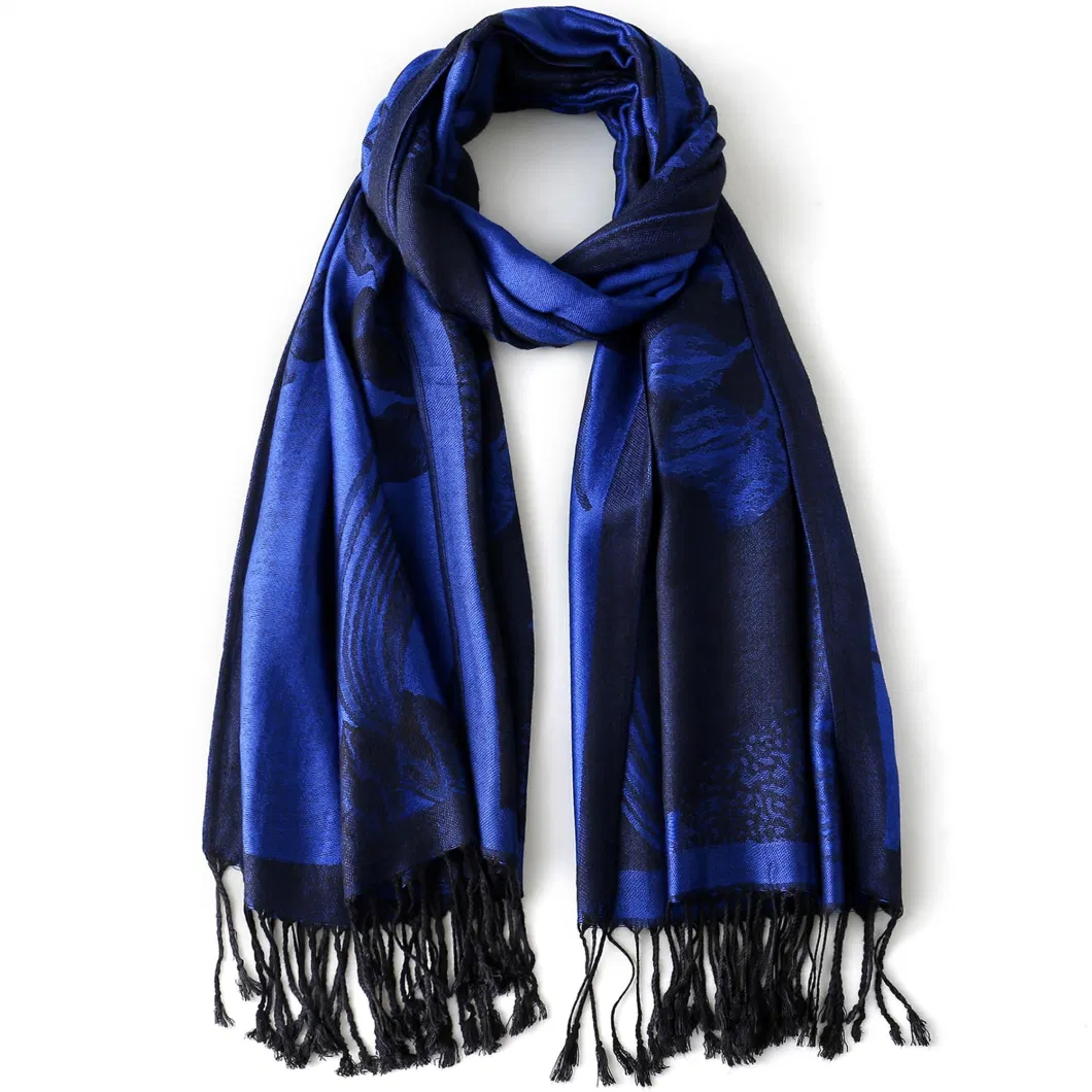 Fashion Fall Soft Paisley Floral Scarves Shawls and Wraps for Ladies