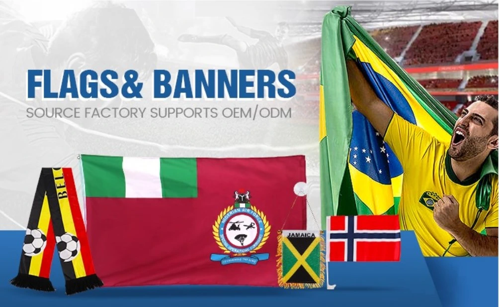 Promotional BSCI Factory Fan Scarf Custom 100%Polyester Sports Fan Scarf UAE National Flag Scarf and for Fans