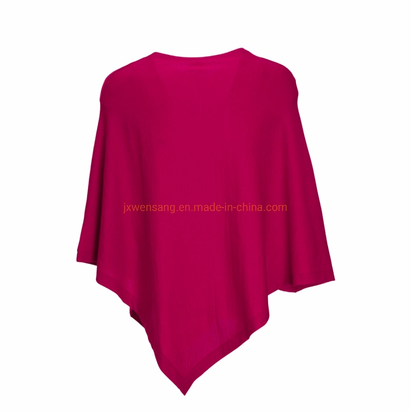 Australia Merino Wool Blanket Cape Women Superfine Soft Warm Wrap Poncho