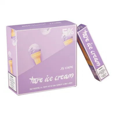 Js Vape Only Me 1800 Puffs Disposable Vape Flavor Taro Ice Cream