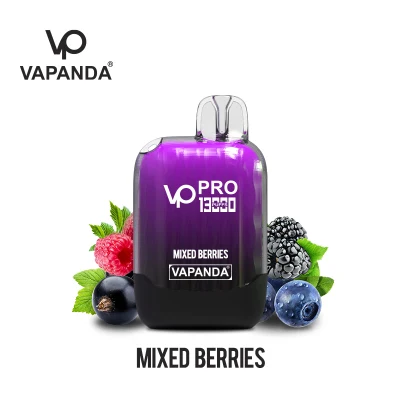 Disposable E Cigarette Vp PRO 13000 Puff Disposable Vape Pen Rechargeable Mesh Coil 20mg Nic Salt