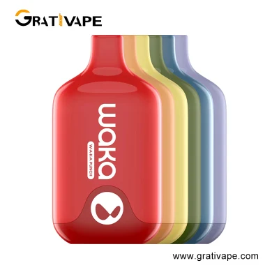 12 Flavors Juice Head Bars Electric Cigarette Disposable Vape Waka 6000 Puffs