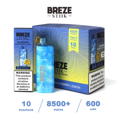 Factory Outlet Disposable Vape Breze Stiik 8500 Puffs Hotbox Vape