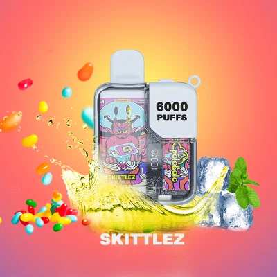 2023 LED Display Screen 6000 Puff Disposable Vape 12ml Eliquid 0% 2% 5% Nicotine Vape Wholesale I Vape Hot Sale in USA Europe Market