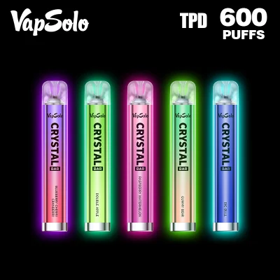 New Design Juice Head Disposable Free Vape Pen Starter Kit Puff Vapesolor 600 Crystal Finish Disposable Vape