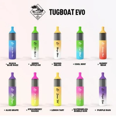 Tugboat Ultra 6000 4500 Best Selling Different Flavors Type-C Rechargeable Disposable Vape