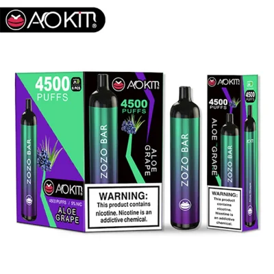 Own Logo Zbood 10K Ultima PRO 5%/2%/0%/3% 5500 Indy Asvape E-Zigarette Aokit Zozo Bar 4500 Disposable Vape