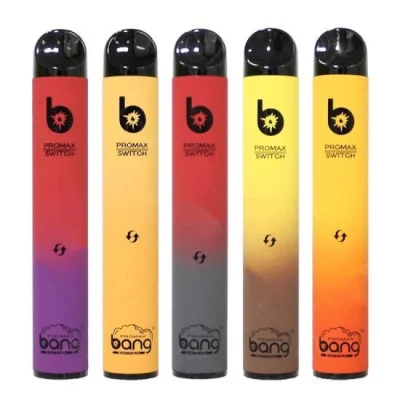 Bang PRO Max Switch 2 in 1 Double Pod Disposable 1000+1000 Puffs Vape Vaporizer Vape Electronic Cigarette Vaporizer E-CIGS