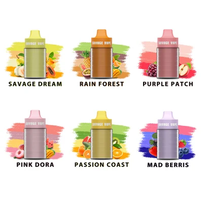Wholesale EU Savage Crayon 10000 Puffs Vape Disposable E Vapes Carts Prefilled Rechargeable Battery Poco Randm 10K Airflow Control Bars Mod Pods