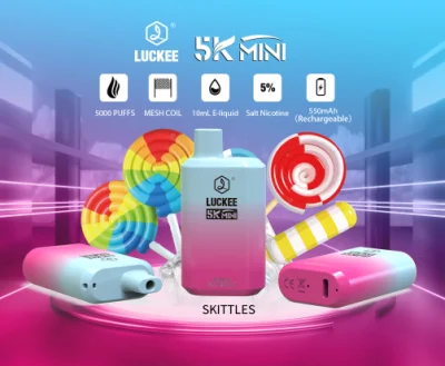 5000 Puffs Disposable Vape Pod Kit with 10 Customized Flavours for Options