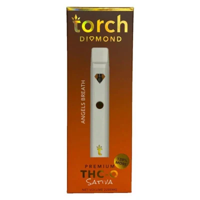 Hot Sales Custom Torch Diamond Pod System Device 2.0ml Empty D8 D10 Oil Disposable Vape Pen