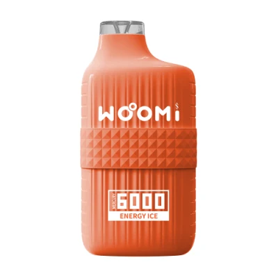 Factory Price Woomi 6000 Puffs Mesh Coil Kiwi Passion Fruit Guava 14ml 20mg 50mg Zero 0 2 5 Nicotine Elf Vaper Bar Bc5000 Ultra Disposable Vape Pod