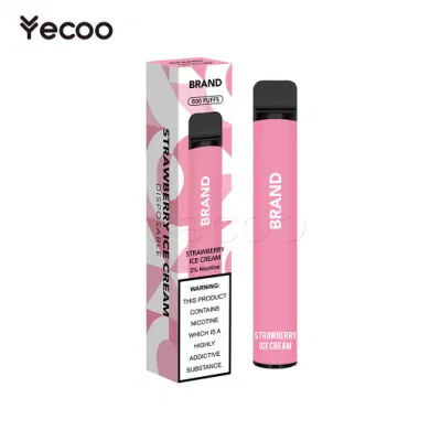 Yecoo Blu Electronic Cigarette Factory Vaper Smoke Electronic China S2 16 600-800 Puffs Box Cigarette Disposable Electronique