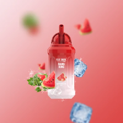 Rechargeable Disposable Vape Elf Box Bk Puff 12000 Puffs Mesh Coil 25ml Pod Strawberry Kiwi Flavor
