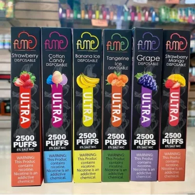 Factory Price Fume Ultra 2500 Puffs Disposable Vape Pen Smooth Taste