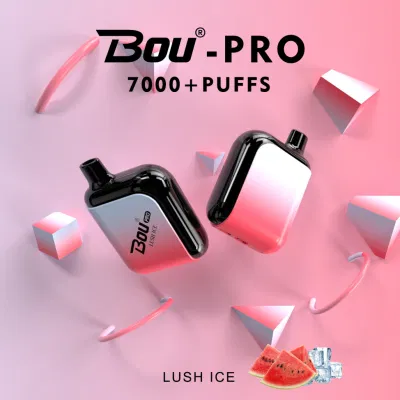 Wholesale 7000puffs Disposable Vape Pen Amazon Custom Vaporizer Pen Puff Puffs Distributors Bar Electric Hookah Vape Packaging Empty Vape
