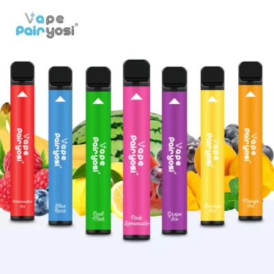 Wholesale Wecloud E Cigarette Tpd 2ml Custom Vaporizer Pen 600 800 Puffs 20mg Nicotine Free OEM Logo Disposable Vape with Mesh Coil &amp; Child Lock System