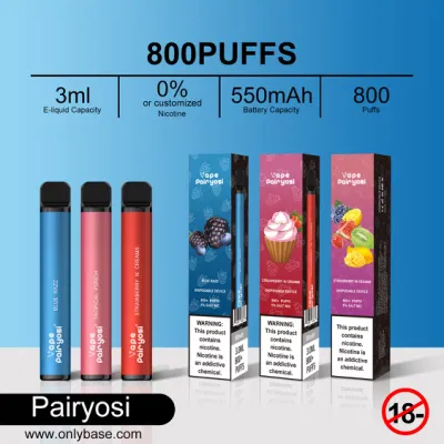Wholesale Wecloud E Cigarette Tpd 2ml Custom Vaporizer Pen 600 800 Puffs 20mg Nicotine Free OEM Logo Disposable Vape with Mesh Coil &amp; Child Lock System