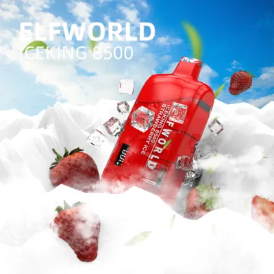Elfworld Iceking 8500 LED Display Smart Pure Taste Multi-Flavors Orion Box Dual Color Shell Crystal Disposable Vape Dazzle 9000 Puff Bar Hot Selling Lost Vape