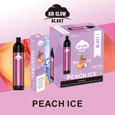 7000 Puffs Electronic Cigarette + Strawberry Ice Cream Disposable Vape