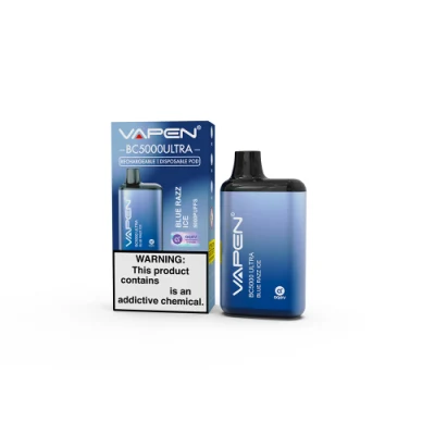 Vapen Ultra Bc5000 World Rechargeable Type-C E- Cigarette Starter Kits Pod Device Metallic Gradident 13ml Pre-Filled Wholesale Vape Pen 5000 Puffs