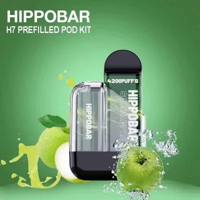Hippobar 4200puffs OEM Disposable Changeable Vape Pod System Replaceable Tank and Rechargeable Vape Mod Elf World