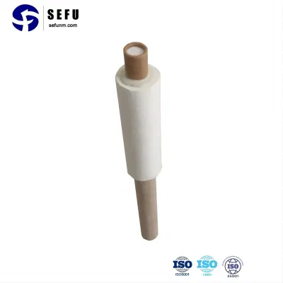 Nonsplashing Fast Disposable Thermocouple Tips with Protective Cotton Tube for Iron Casting