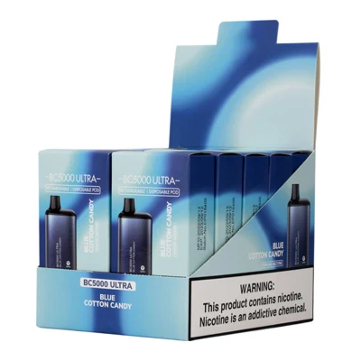 Authentic Code Bc5000 Ultra Disposable Vape E Cig Dual Mesh Coil Ultra Pure Taste