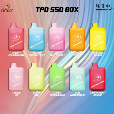 Niimoo Brand Tasty E Juice Disposable Vape Pen Pod Bar 550 Puffs Vape Bar E Cigar Electronic Cigarette