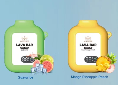 Shenzhen Wholesale Cheap Disposable Vape Lava Bar 7000 Smart Screen Targa Vape