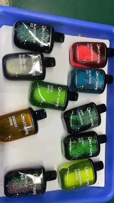 Quicksand Design Rechargeable Luminous Wholesale Imagic 10000puffs Disposable Ecig 0% 2% 3% 5% Nic Vape Unique OEM Mesh Coil Vape