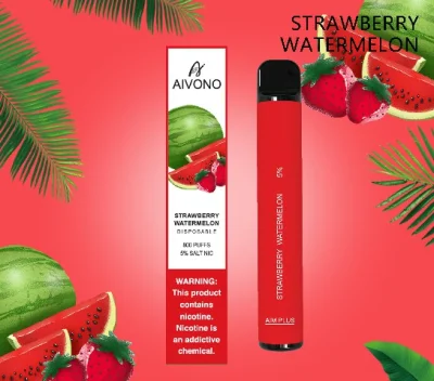 China Disposable Vape Pod Vaporizer Aim Plus 800puffs Wholesale I Vape Aivono Brand Disposable Small Tobacco Factory Direct Sales