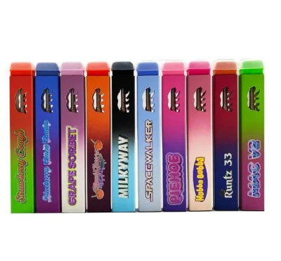 Newest All Star Edition Gold Coast Clear Disposable Vape Pen Gcc Carts Empty Vapes with 20 Flavors Package
