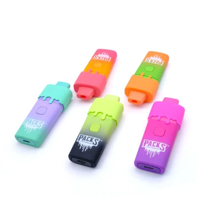 Hight Quality Custom Empty Vape Pen Dabwoods Packwoods Runtz Packs Rechargeable Full Ceramic Coil Vape Cartridge