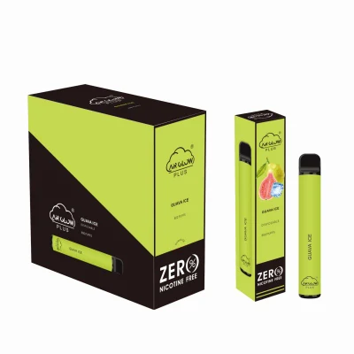Best Quality Electronic Cigarette Zero Nic 800puffs Disposable Vape Air Glow Plus Vape