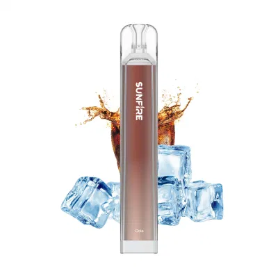 Sunfire Wholesale I Vape 600puffs Disposable Vape Mesh Coil Vape Pen Crystal Case Bottom Flash E-Cigarette Empty Vape Puff Mini Cigarett