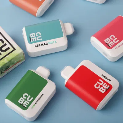 Fashion Disposable Vaporizer Electronic Cigarette Vapes Box Puff Bar 5000puff Disposable Device