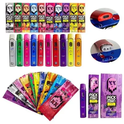 Hot Selling Pack Man Pod 2.0ml 2 Gram Disposable Vape Empty Carts